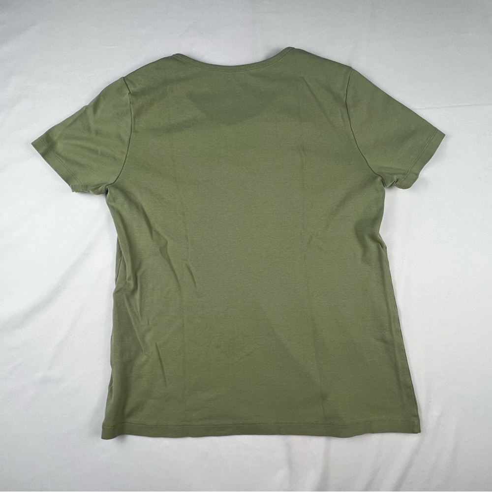 White Stag - Women’s Short Sleeve Shirt - Medium (8-10) - Army Green - Picture 7 of 7